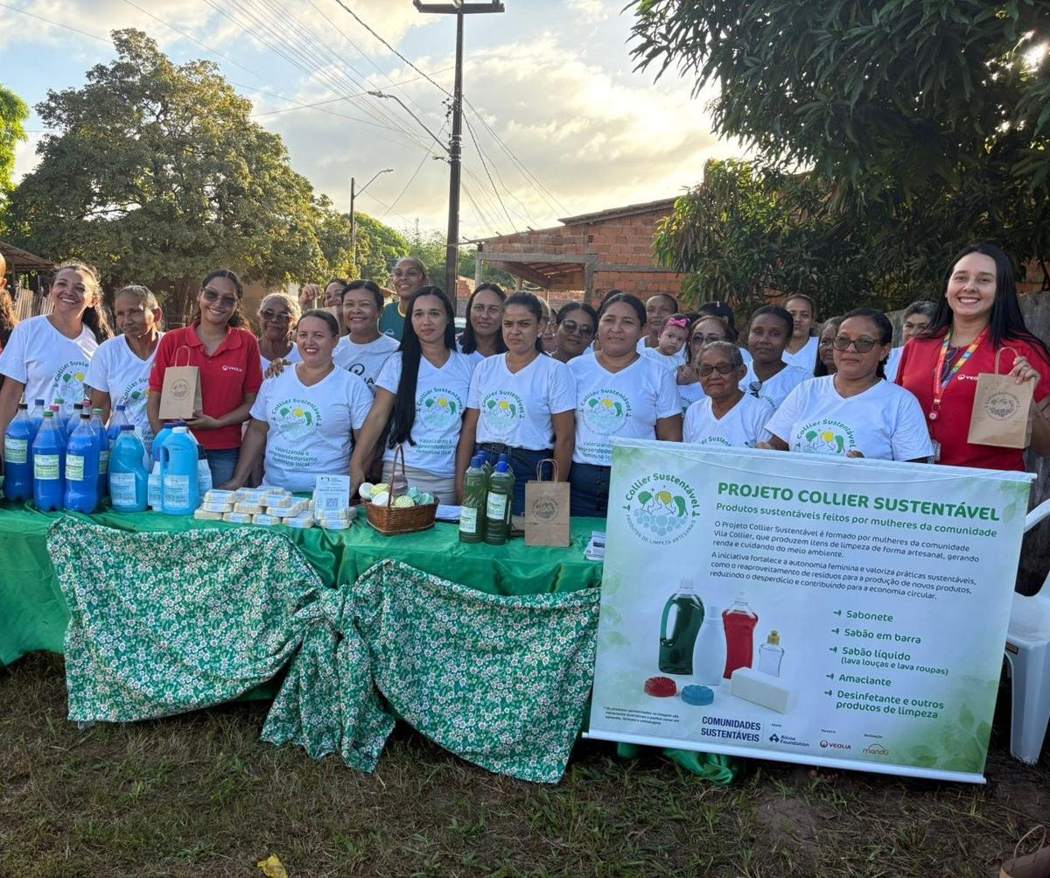 Feira comunitária · Vila Collier · junho de 2026.